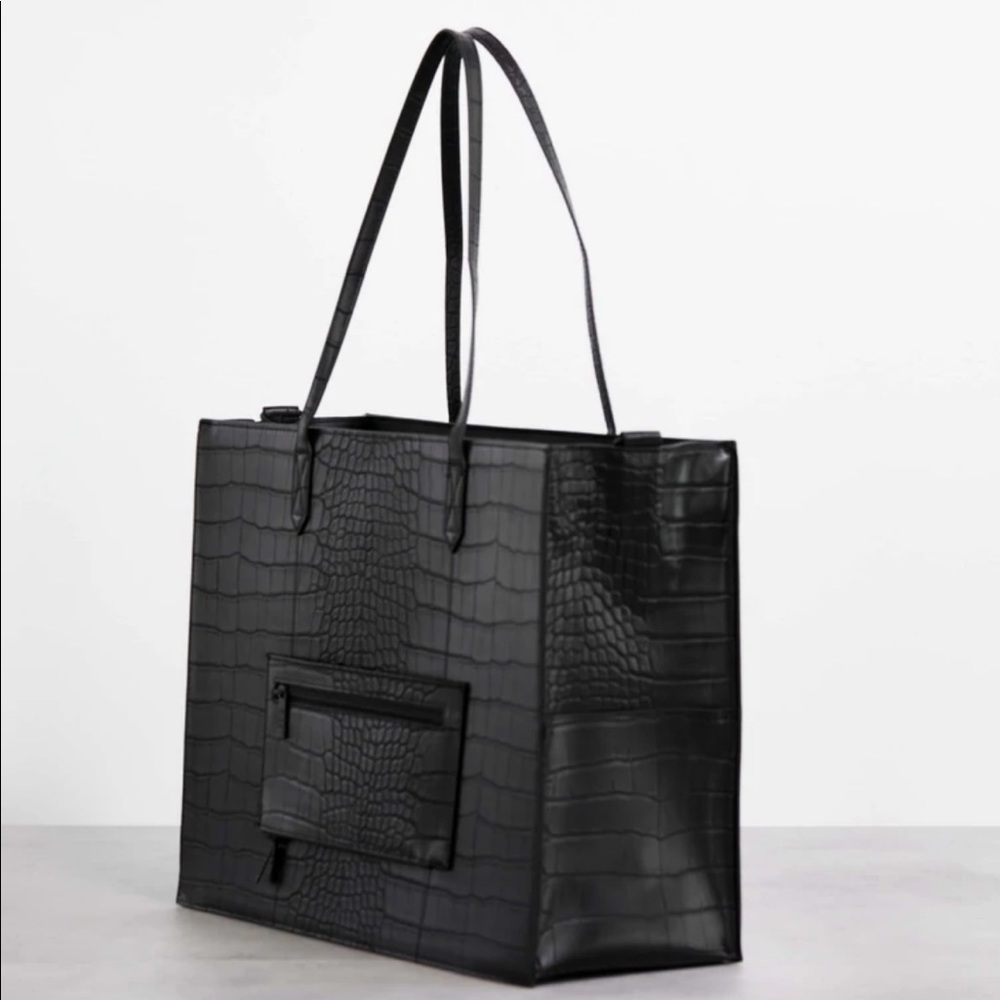 Beis Croc Tote new with tags